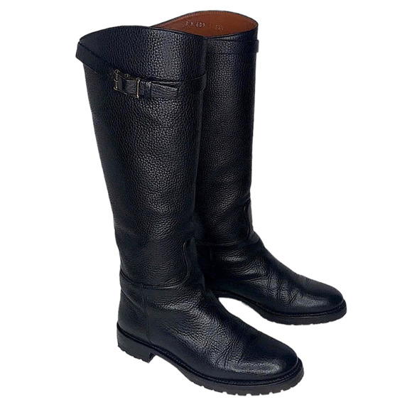 VALENTINO GENUINE LEATHER BOOTS SHOES MADE IN ITALY WO'S EU 35.5 - Picture 3 of 14